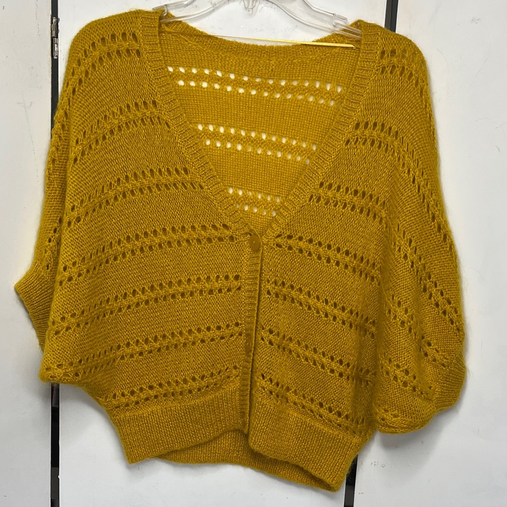 H&M Soft and Cozy Mohair-Blend Cardigan Knit Sweater